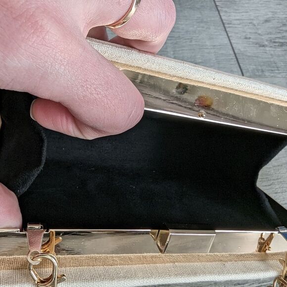 Embroidered Clutch Crossbody Purse Boho Bag Olive Trees by Van Gogh Handcrafted - Picture 8 of 12